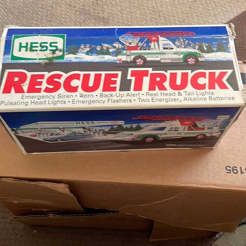 Hess rescue truck